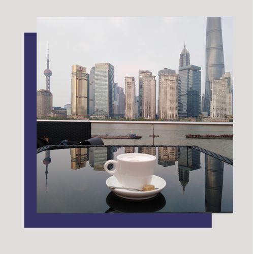 Coffee cup in Shanghai
